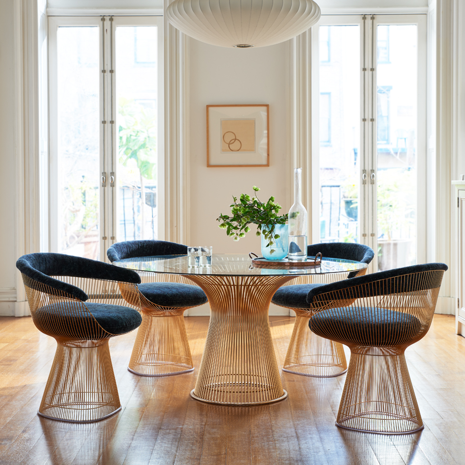 Platner High Table - Gold | Knoll
